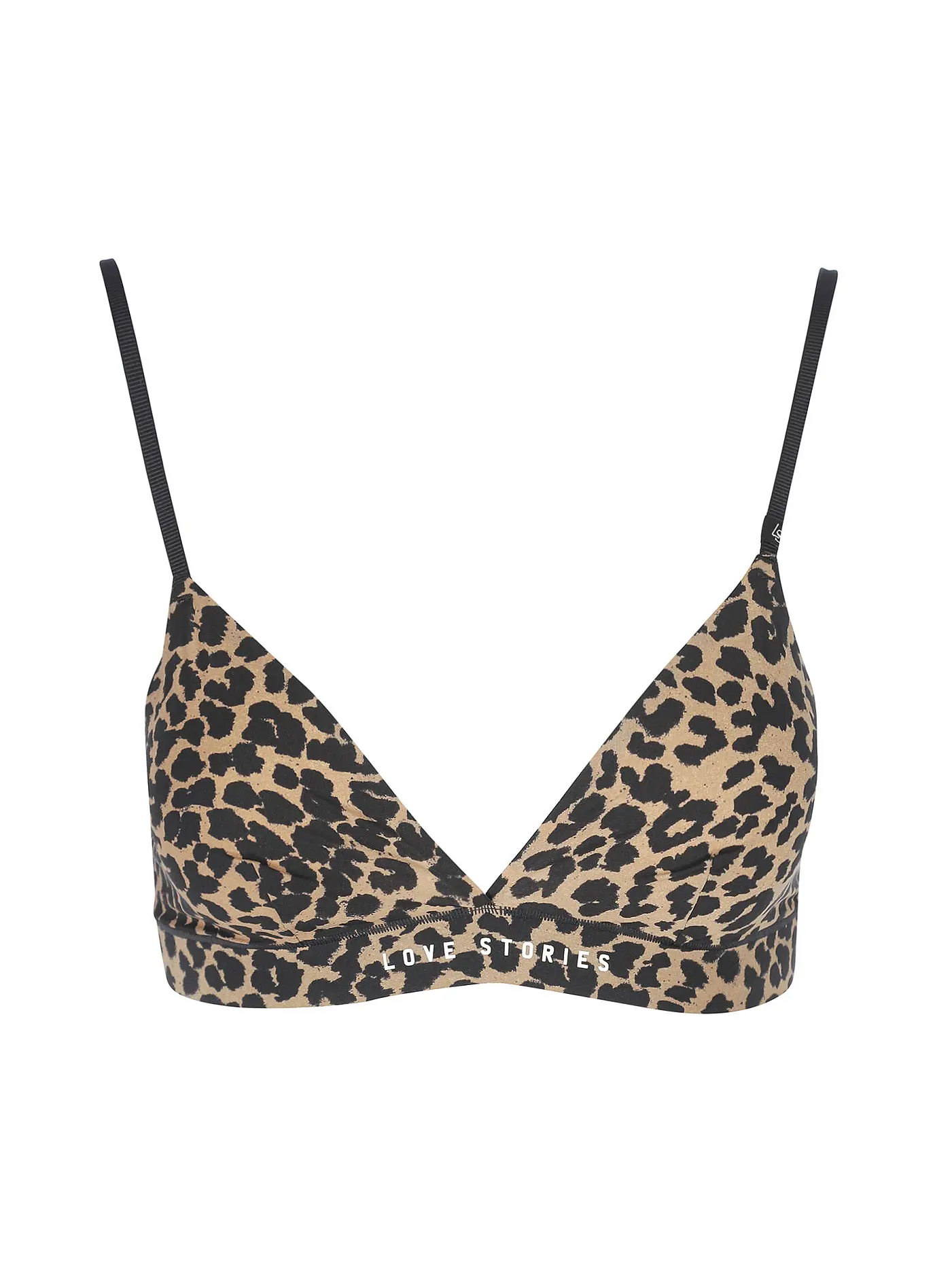 LOVE STORIES | Triangel BH ohne Bügel Drew leopard | 